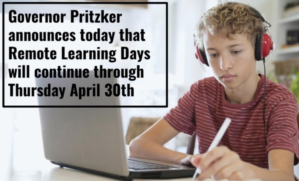 Remote Learning Extended through April 30th