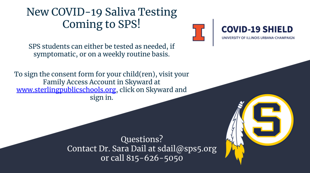 Saliva Testing Coming to SPS!
