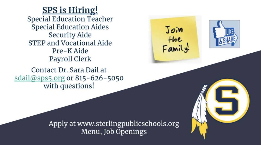 SPS is Hiring!