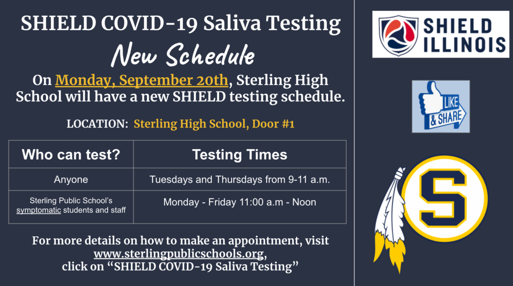 Updated SHIELD Testing Times!