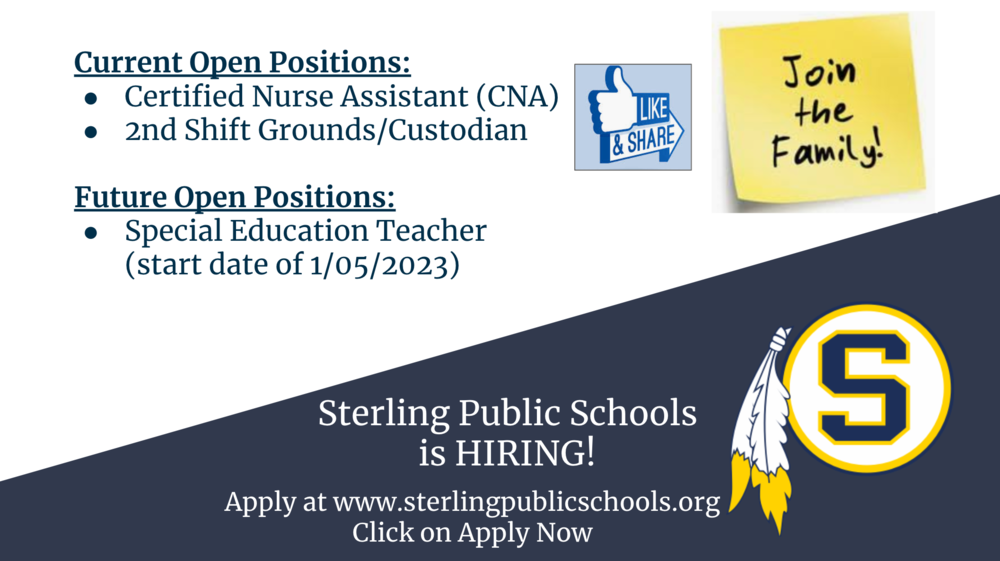 SPS is Hiring!