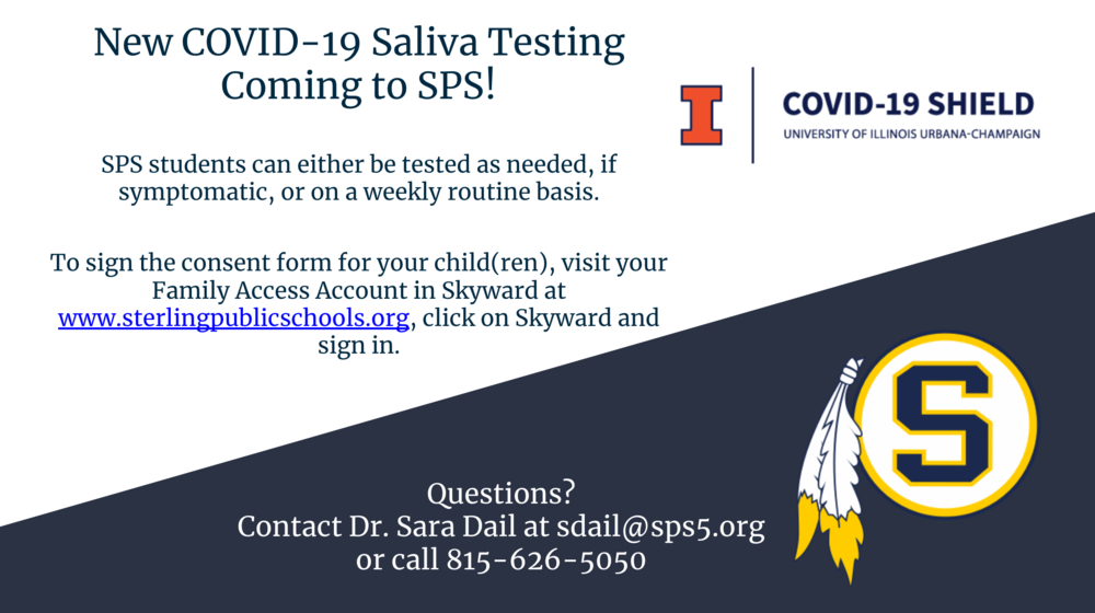 Saliva Testing Coming to SPS! 