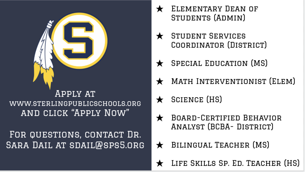 SPS is Hiring!