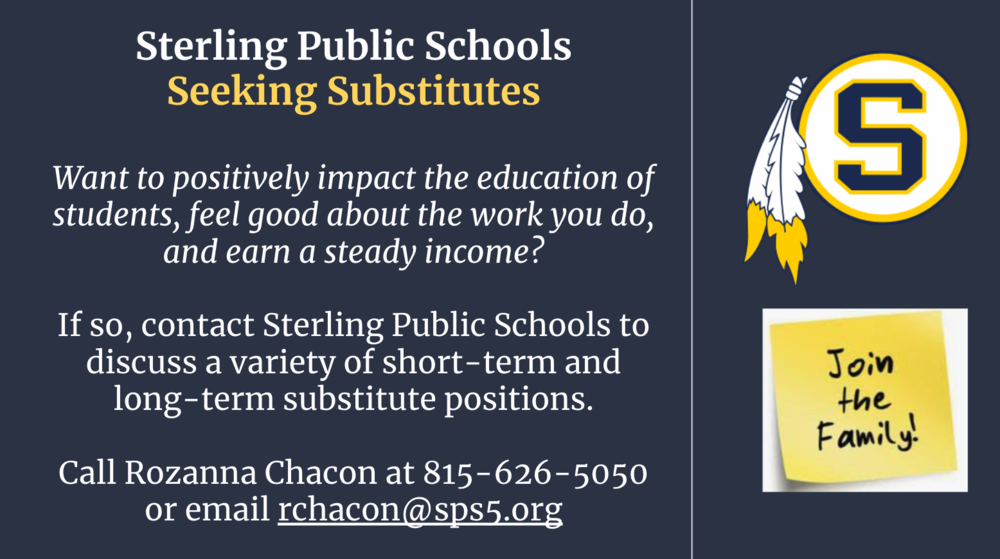 SPS is Seeking Substitutes!