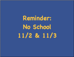 School Calendar Reminder