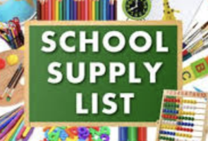 School Supply List